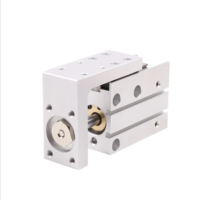 

MXH SMC MXH10 Compact Slide Cylinder Pneumatic Stroke:5 10 15 20 25 30 40 50 60mm Double Acting M5*0.8 Piston Cylinder