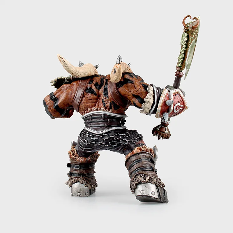 Скидка Оригинальная упаковка WOW Orc Warrior Garrosh Hellcry экшн-фигурка премиум серии 3, игрушка-кукла Garrosh Hellcry