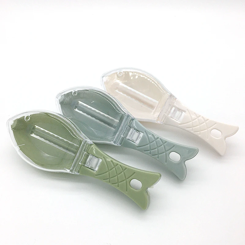 Щетка для рыбной кожи соскабливания рыболовных весов щетки быстрого удаления