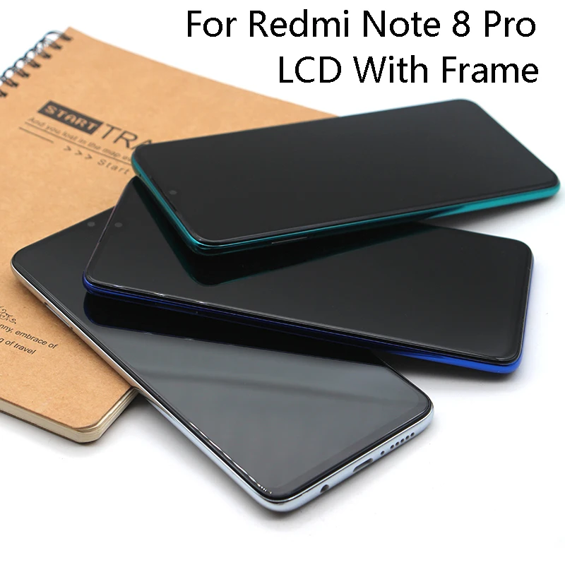 ЖК дисплей для Xiaomi Redmi note 8 note8t сенсорный экран с дигитайзером в сборе запчасти 8t