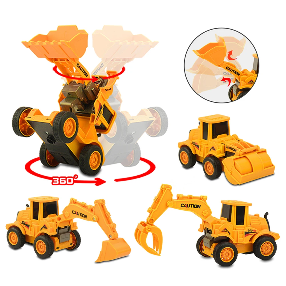 Baby Classic Simulation Engineering Car Toy Excavator Model Tractor Dump Truck Mini Gift Educational Toys | Игрушки и хобби