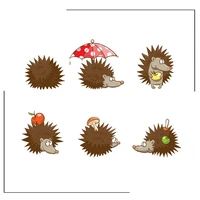 hedgehog cutting dies clear stamps scrapbooking crafts decorate photo album embossing cards making new