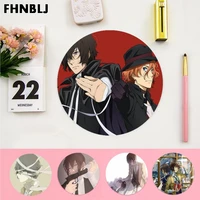 fhnblj cool new bungo stray dogs osamu dazai beautiful anime round mouse mat gaming mousepad rug for pc laptop notebook