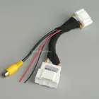 20 контактов Соединительный кабель для Mazda 3 BM хэтчбек 2014  2017 заднего вида Камера OEM мониторы, не повреждая при этом для автомобильной проводки