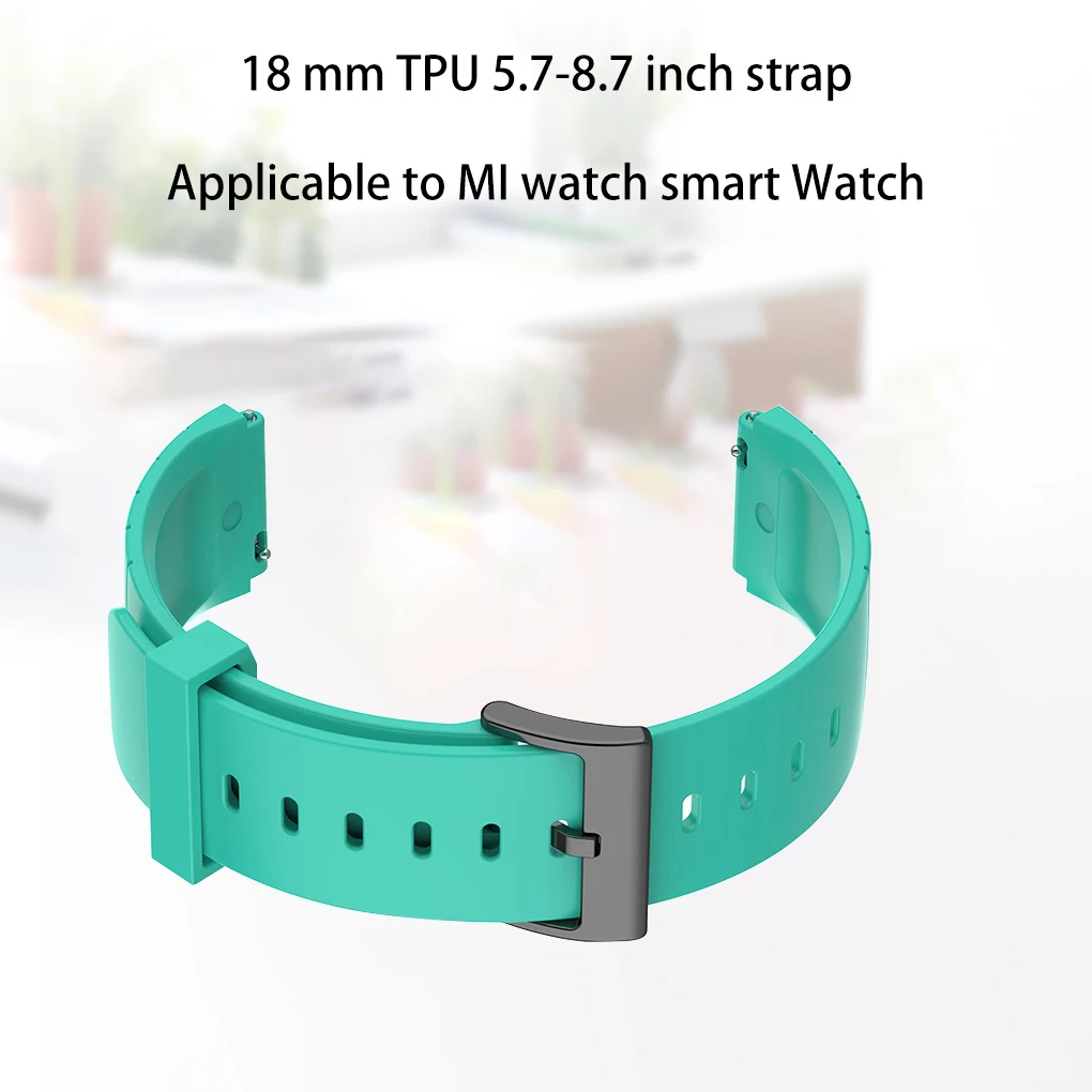 

Smart Watch Strap TPU Sports Bracelet Wristband Wristwatch Band Accessory Replacement for Xiaomi Mi band Watch