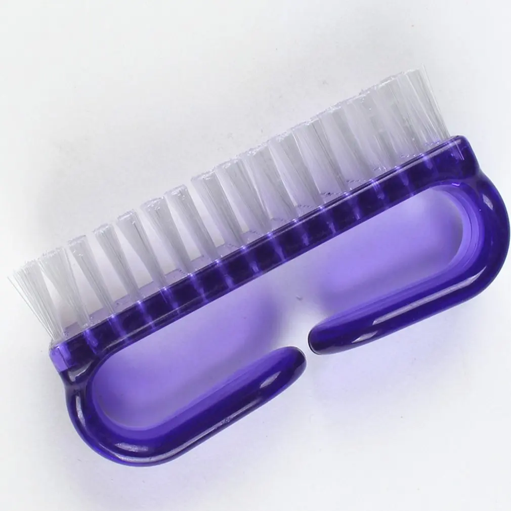 

Nail Double-headed Two-color Painted Pen Nail dust powder brush dust brush nail surface cleaning brush with drill pen dust brush