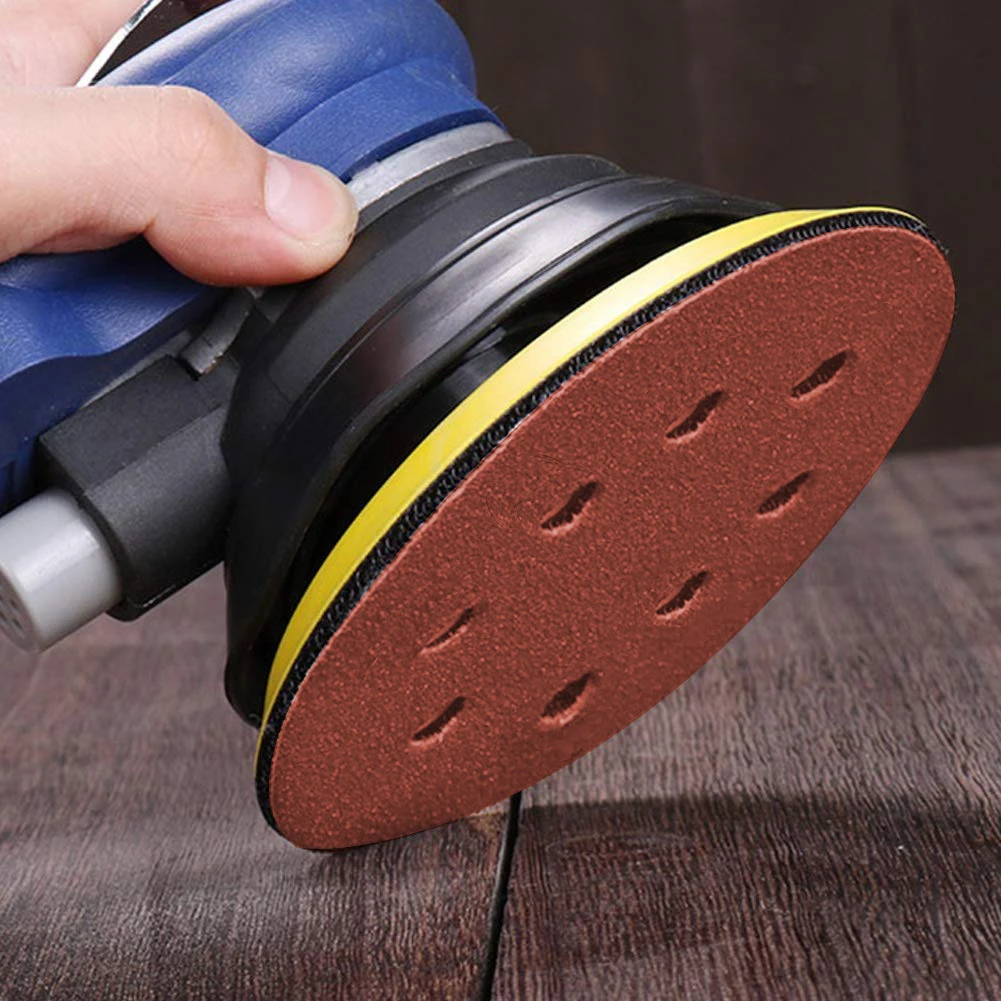 Professional 50pcs 6inch Round Abrasive Discs Paper 6 Holes Sanding 40-800 Grit Polishing Sharpening Sand Accessori | Инструменты