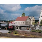 HO соотношение 1:87 Германия модель поезда здание железнодорожная станция дом #61820 песчаный стол Строительная модель ABS сборка