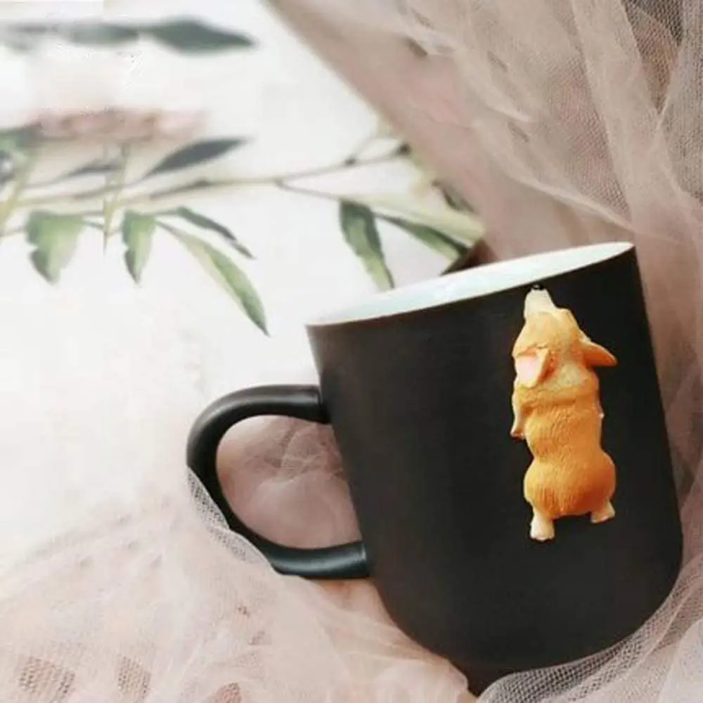 3D корги Французский бульдог кружка милая собака кошка коготь Кофе Чай Кружка