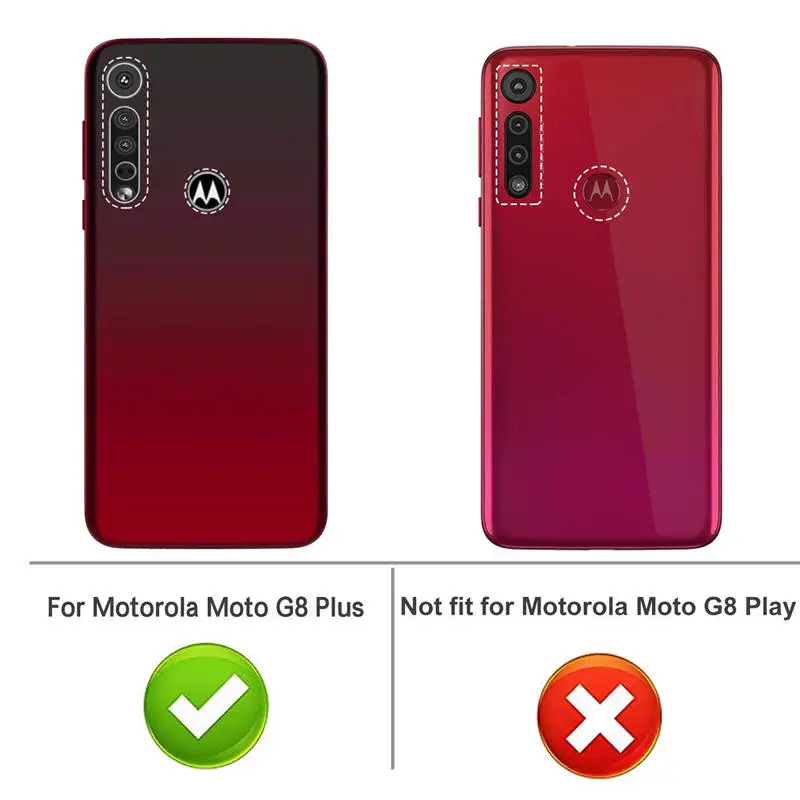 Чехол для Moto G8 Plus мягкий силиконовый прозрачный ТПУ чехол телефона Motorola G 8 G8Plus Play