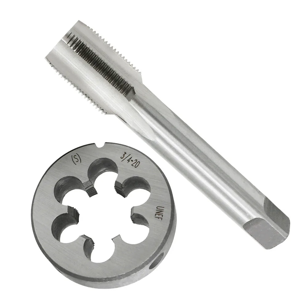 

3/4-20 UNEF HSS Pipe Tap Hss Machine Right Hand Thread Tap & Die Set Metalworking Tools Screw Thread Plug Tap Drill