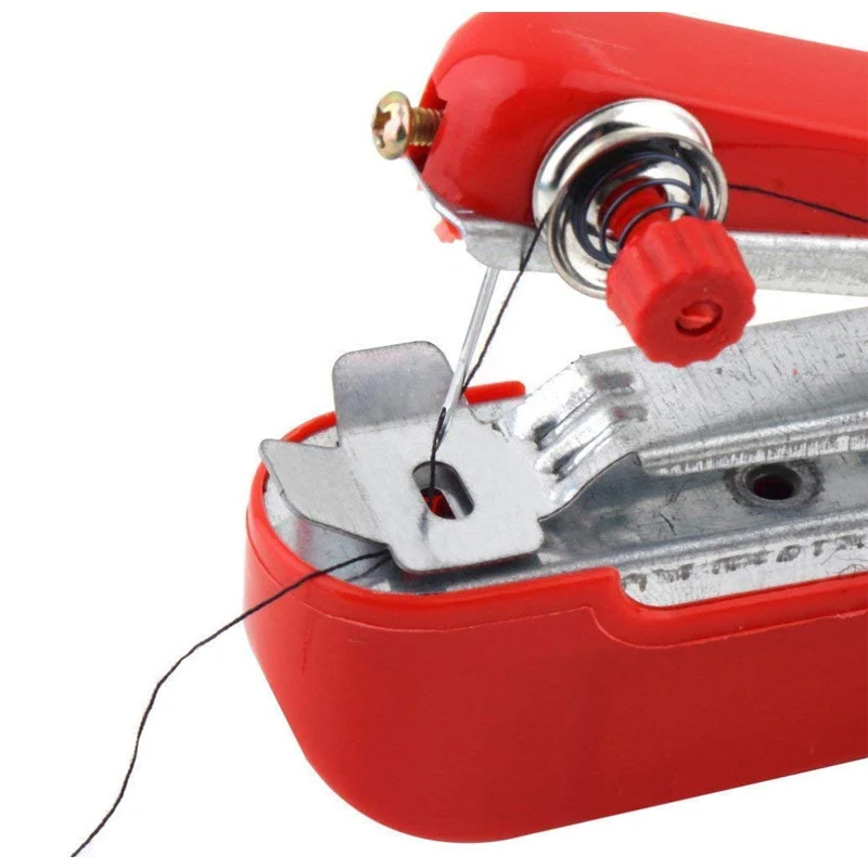 Ручное управление портативная мини швейная машина креативные простые швейные