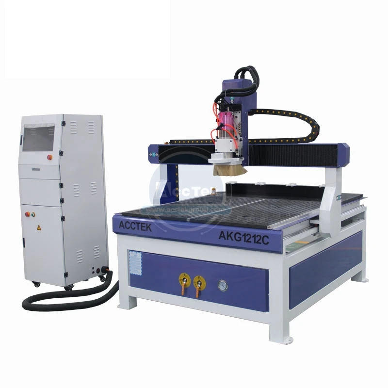 ACCTEK хорошее качество AKG1212C 3 оси cnc маршрутизатор для деревообработки 3d модель