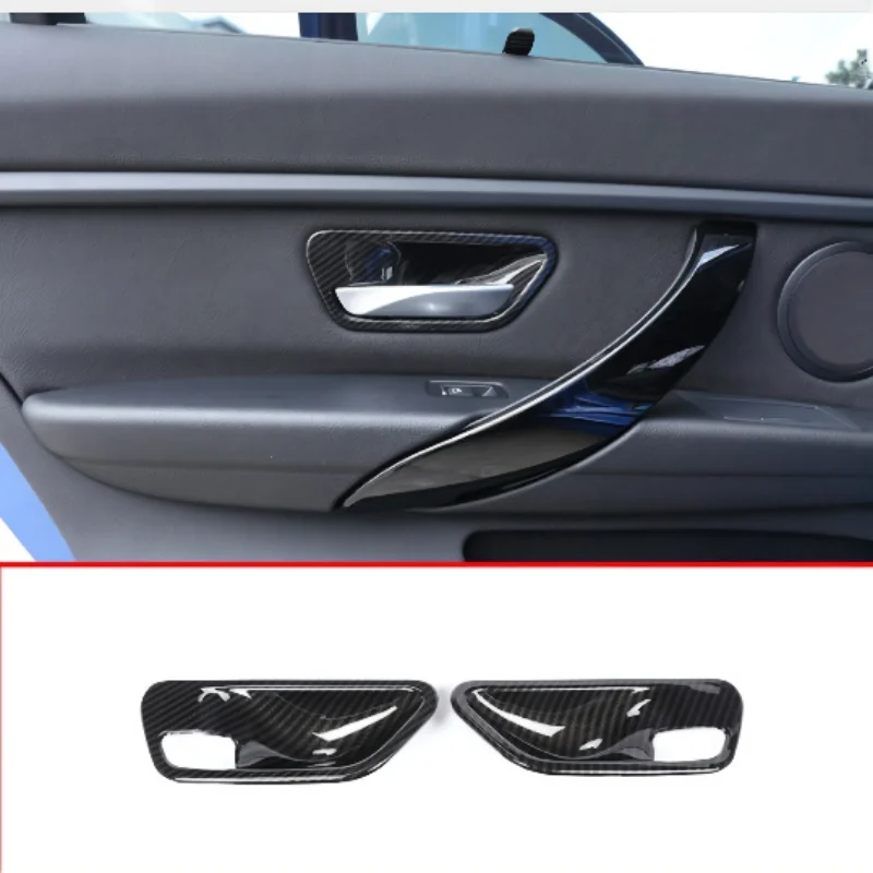 

2 шт., накладки на внутреннюю ручку BMW 3 4 Series f30 f32 f35 316i 318i 320li 2013-2018