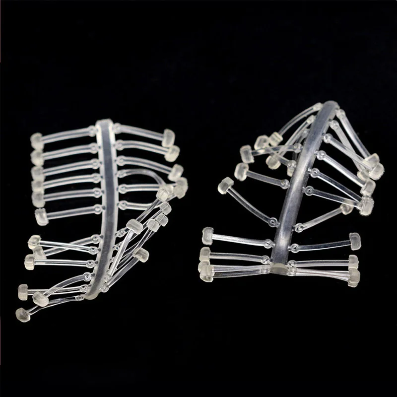 5Cards Carp Fishing Hair Rig 20/22/25/27mm Fishing Bait Stop Pop Up Rig Stoppers Clear Color Boilie Inserts B368