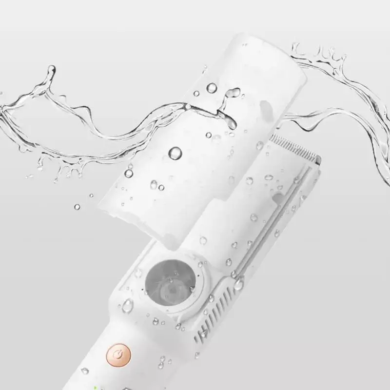 Rushan Automatic Vacuum Hair Clipper Baby Trimmer Mute IX7 Waterproof Detachable Electric Ceramic Cutter | Бытовая техника