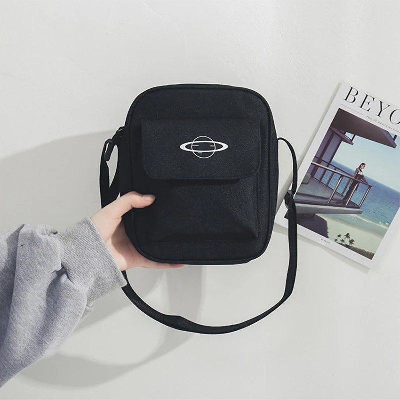 

2021 New Women Canvas Japan Style Girl Small Shoulder Bags Korean Fashion Casual Female Messenger Crossbody Purse Phone Bag