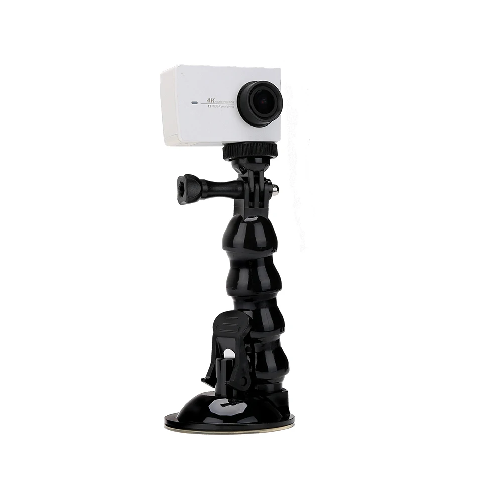 TELESIN Jaws Flex присоска Автомобильный держатель для окна с гибким удлинителем для GoPro Xiao Yi 4K для DJI Osmo Action
