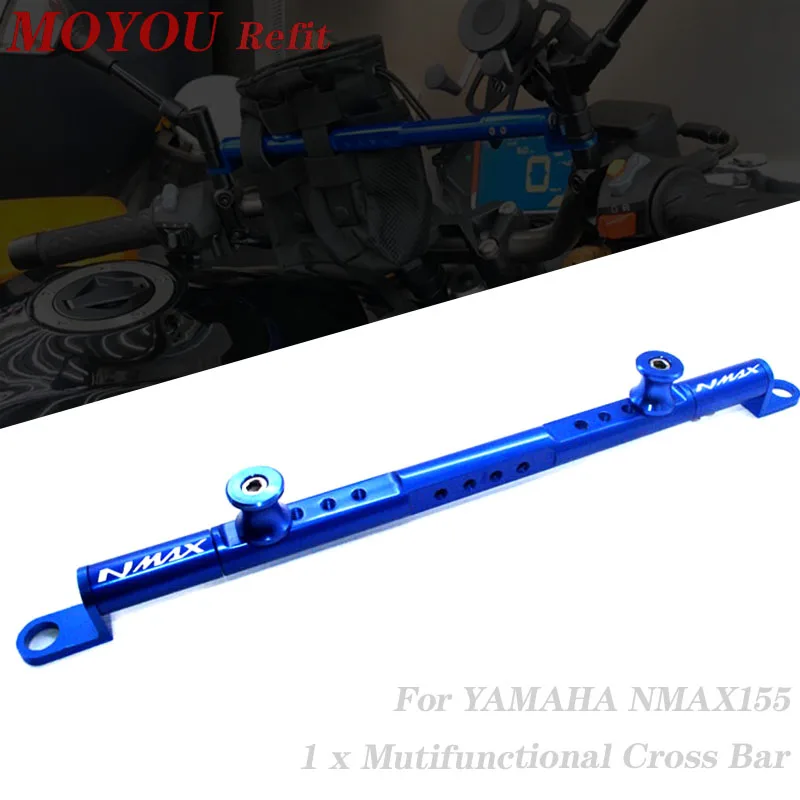 

For YAMAHA NMAX155 NMAX125 NMAX 155 N-MAX155 N-MAX 150 125 Scooter CNC Mutifunctional Cross Bar Steering Damper balance lever