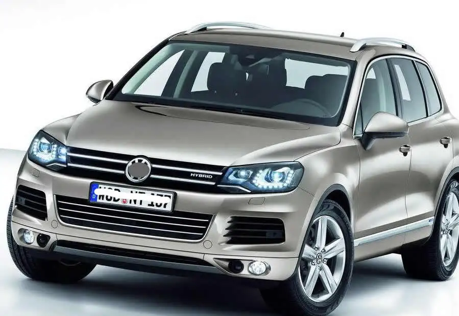 Для Volkswagen VW Touareg 2011- Фары абажуры фары крышка объектива Стекло фары прозрачный абажур