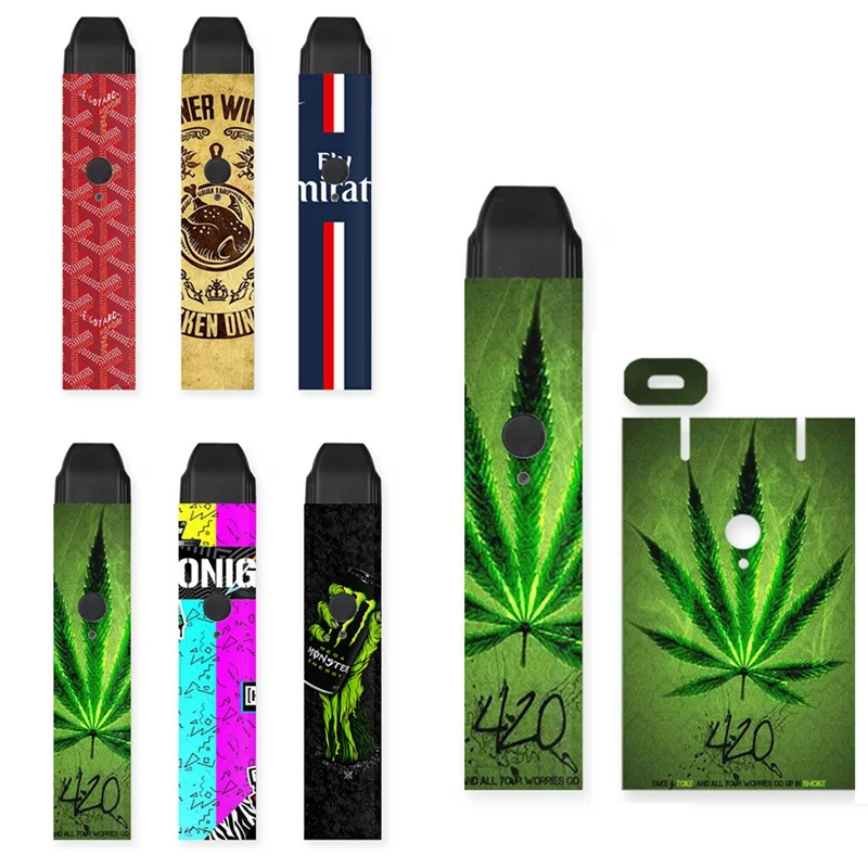 Чехол наклейка с 6 рисунками для Uwell Caliburn|Аксессуары| |