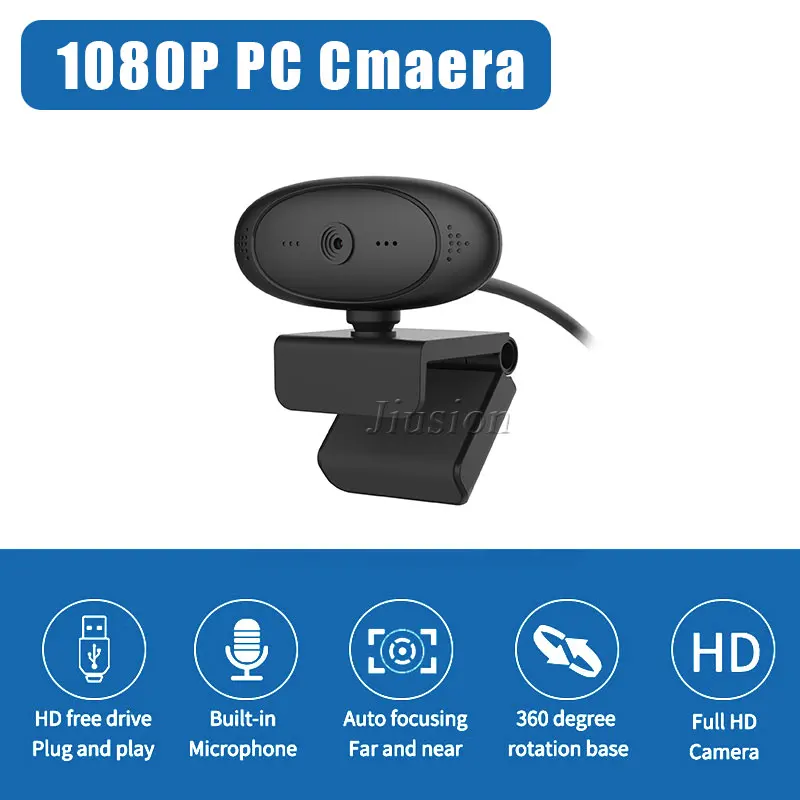 PC02 мини веб-камера, 1080P HD видео в режиме реального времени Boracast 360 Вращающийся USB горизонтальный веб-Камера Camara Espia для компьютера ПК ноутбука Youtube