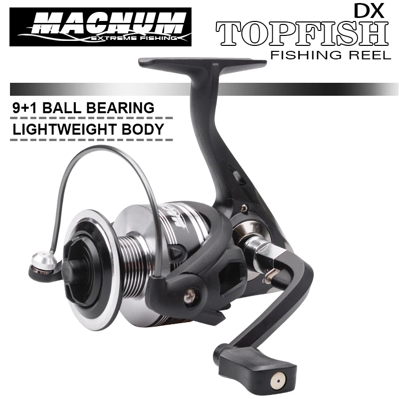 

MACNUM TOPFISH DX Спиннинг рыболовная Катушка 2000/3000/4000/5000/6000 6BB Шестерни соотношение 4,7: 1/5.0:1 металлическое Колесо Катушки красный/черный/золотистый