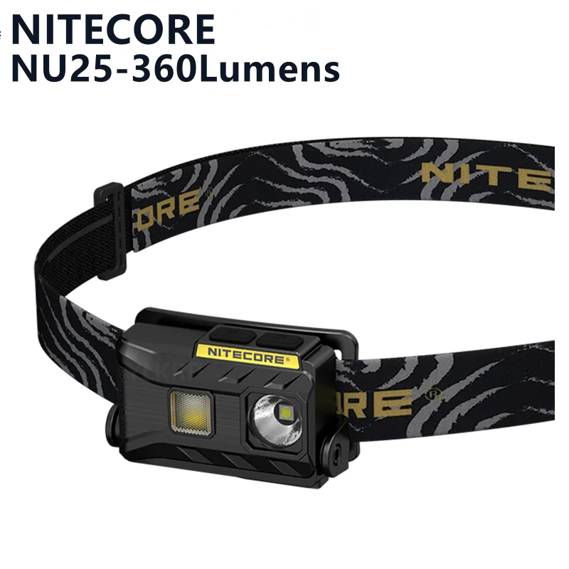 100% Оригинальный NITECORE-NU25 360 люмен светодиодный светильник веса с эффектом