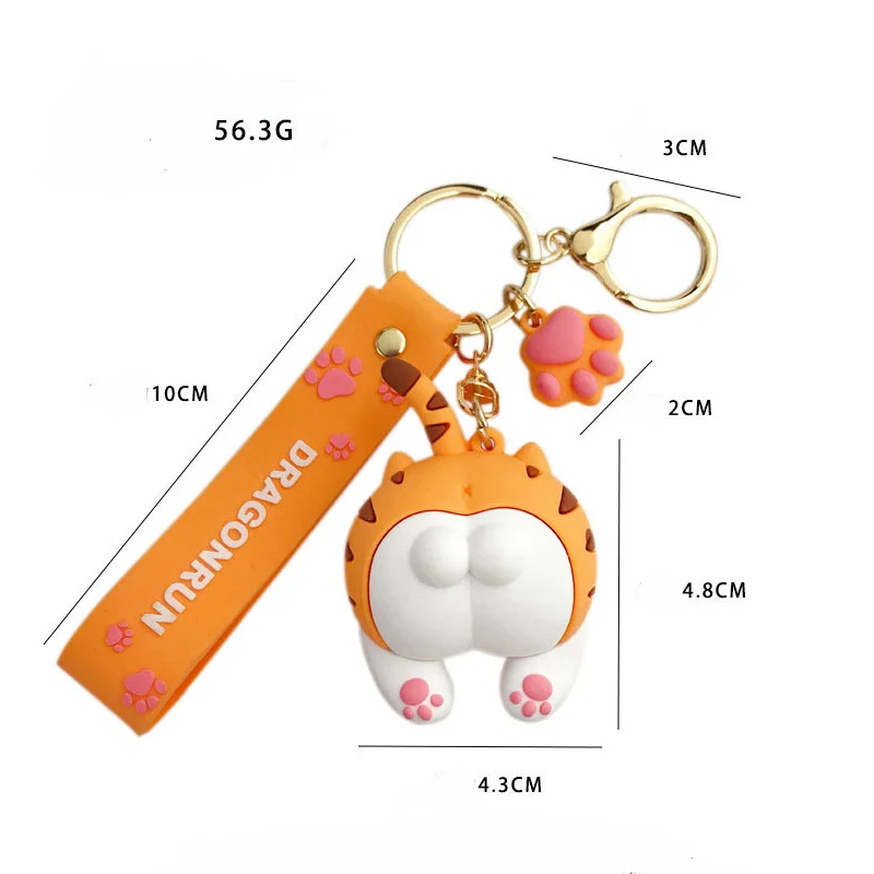 Озорной забавный кот попка брелок INS креативный Мультфильм школьная сумка