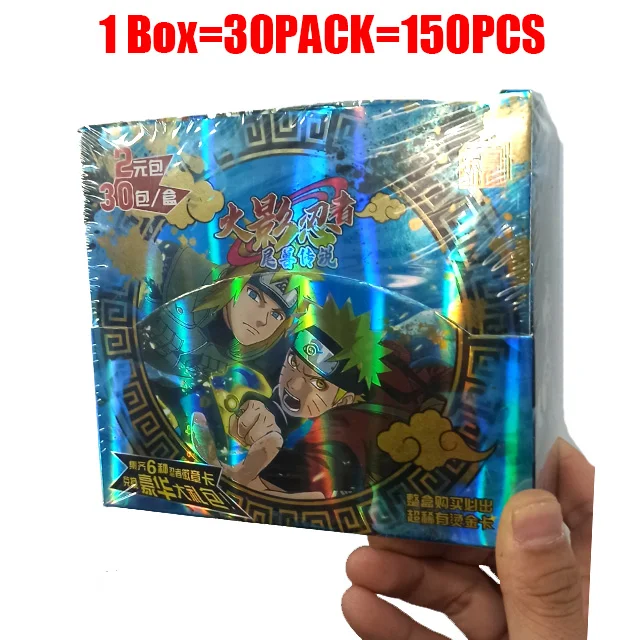 Narutoe Deluxe Edition Аниме фигурки героев карты собирать удзумаки персонажи коллекция