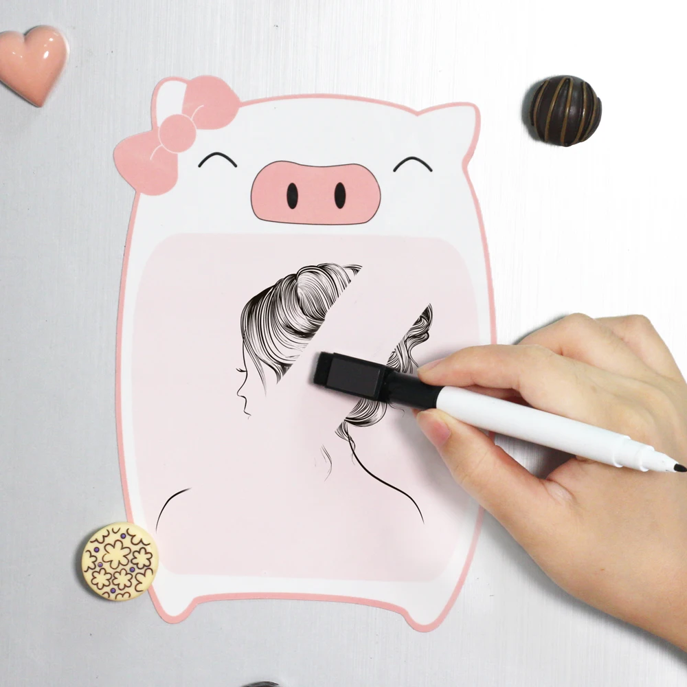 Стираемая чертежная доска игрушка холодильник написание живопись памятка еда