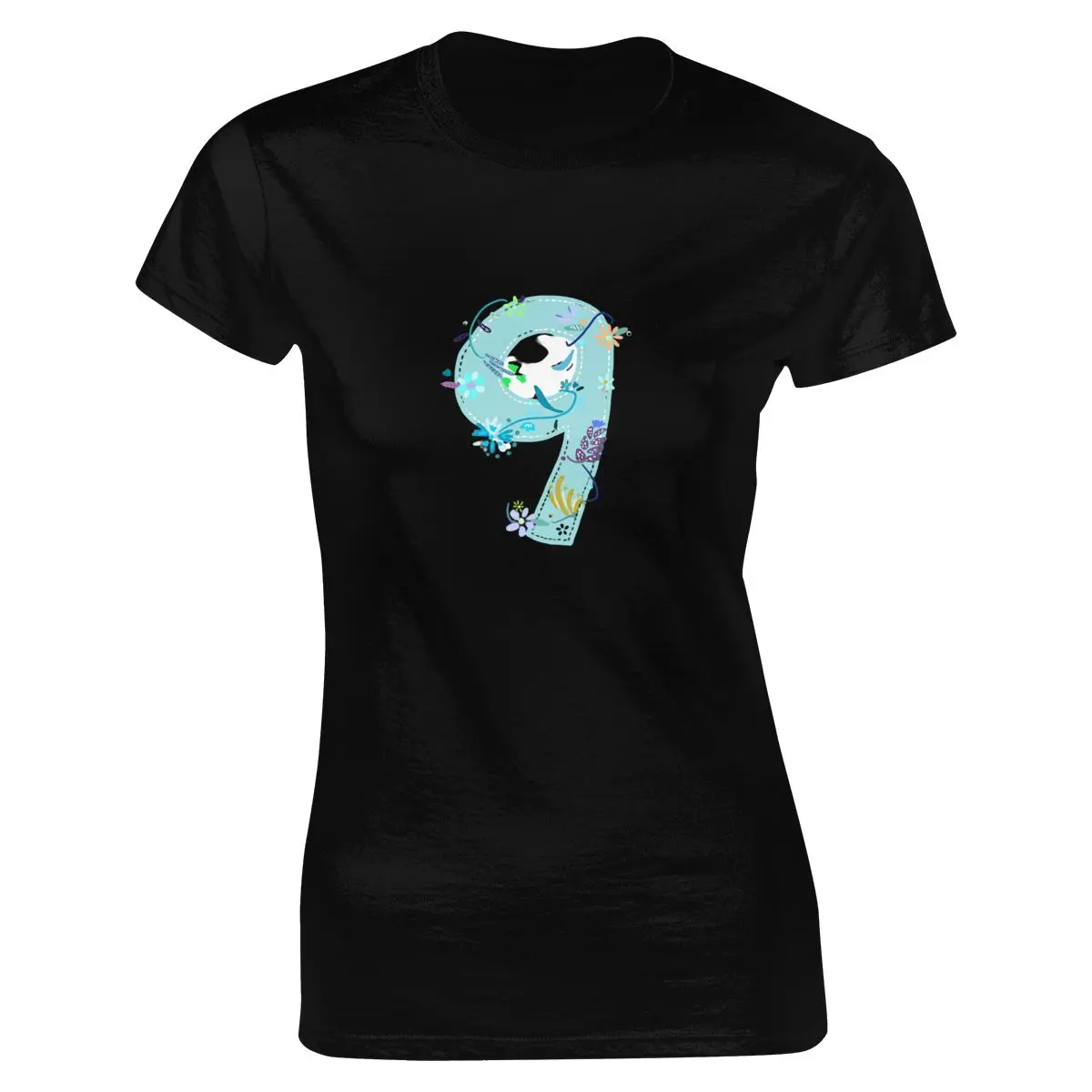 

2021 Brand New Ladies T-shirt Short Sleeve Ladies T-shirt Ladies T-shirt Top Ladies T-shirt