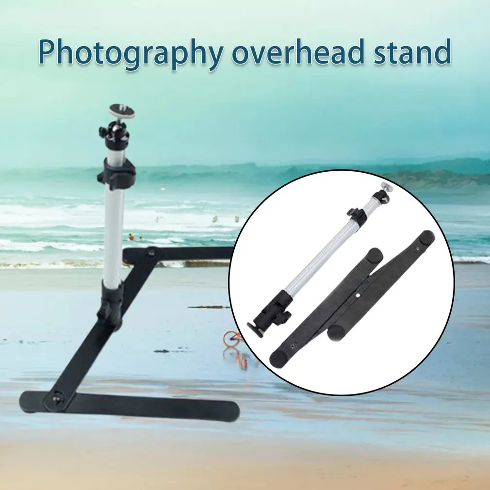 

25-40cm Aluminum Alloy Aerial Photography Stand Mobile Phone High Shooting Bracket Live Stand Adjustable Shooting Angle