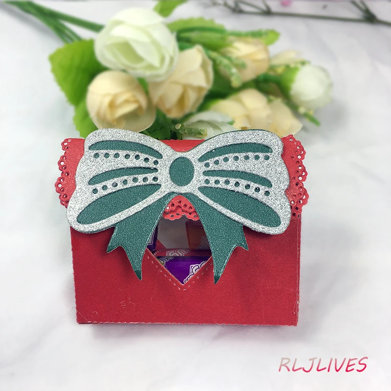 Мешочек для конфет металлические штампы трафареты рукоделия альбом