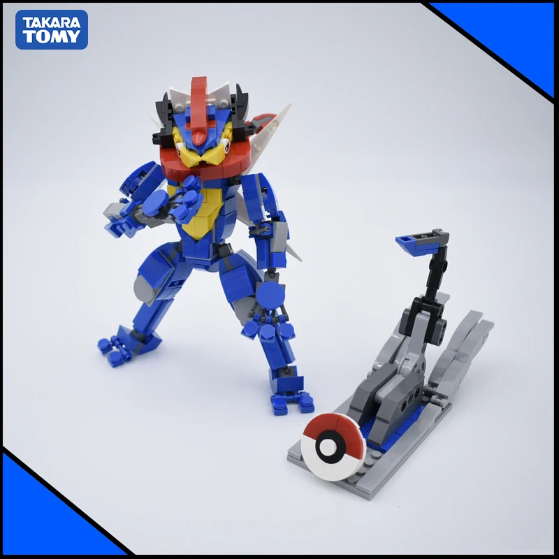 302 шт. + Покемон гренинджа блоки маленькие строительные размер DIY игрушки для