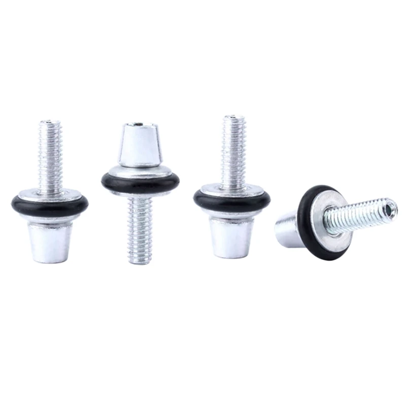 

4Pcs Bike Brake Cable Adjuster Screw Adjustment M6 Aluminum Alloy Bolt Fixed Gear For Road Bike