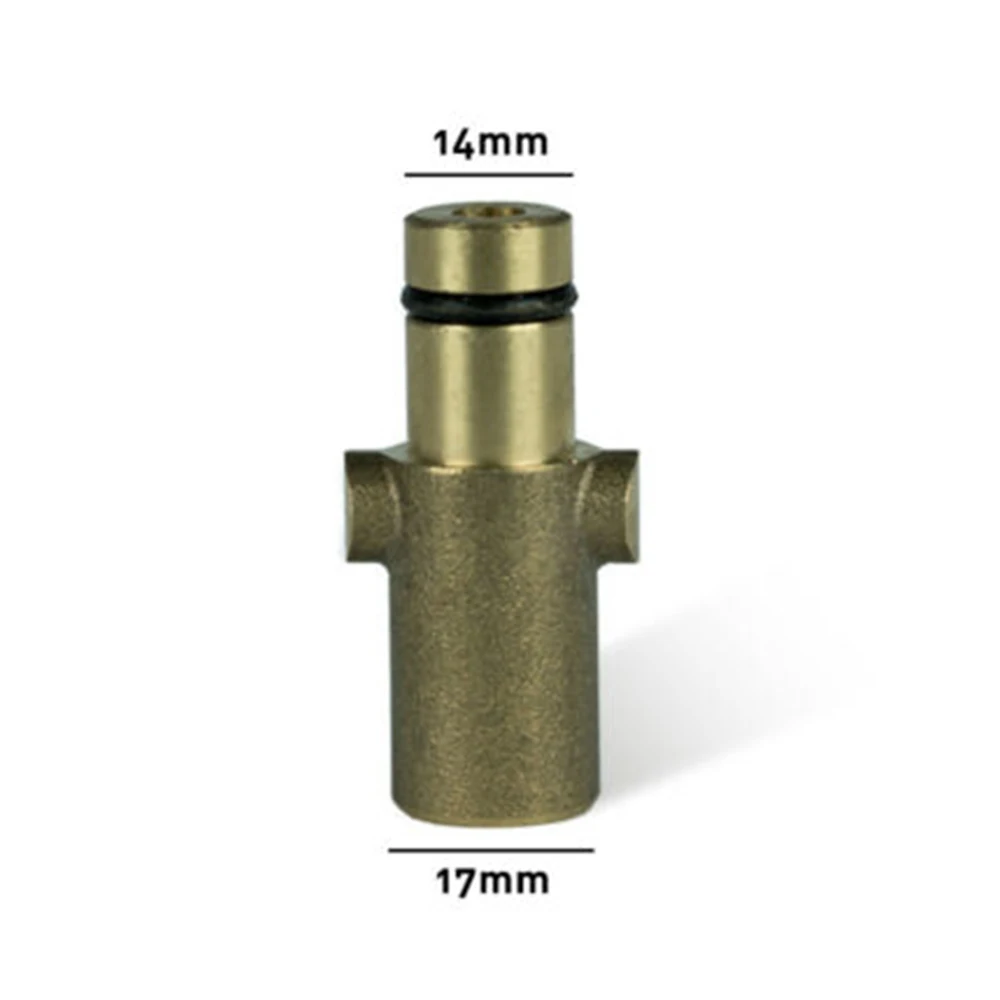 

Universal 1/4in Quick Connect Connector Male Female Plug Kit For Pressure Washer W/ Jet Nozzles Parts