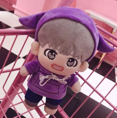 Модные корейские Мультяшные Плюшевые Куклы Kawaii плюшевые мягкие куклы