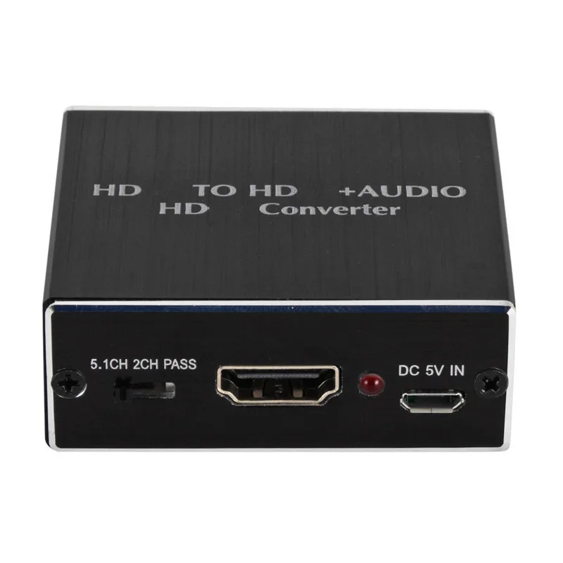 

HDMI-compatible Audio Extractor Stereo Extractor Converter Optical Tosink SPDIF + 3.5mm Audio Splitter Adapter Decoder Converter