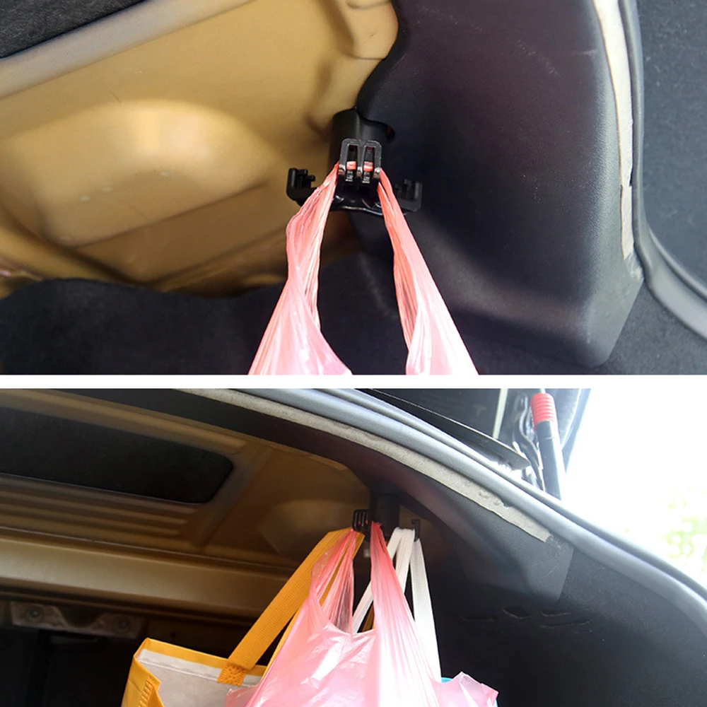 Абсолютно новый и высококачественный автомобильный багажник ABS черный крючок