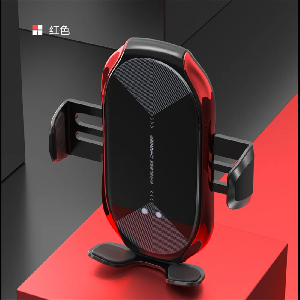 

GECENinov Wireless Car Charger, Auto Clamping Car Charger Phone Mount Windshield Dashboard Air Vent Phone Holder