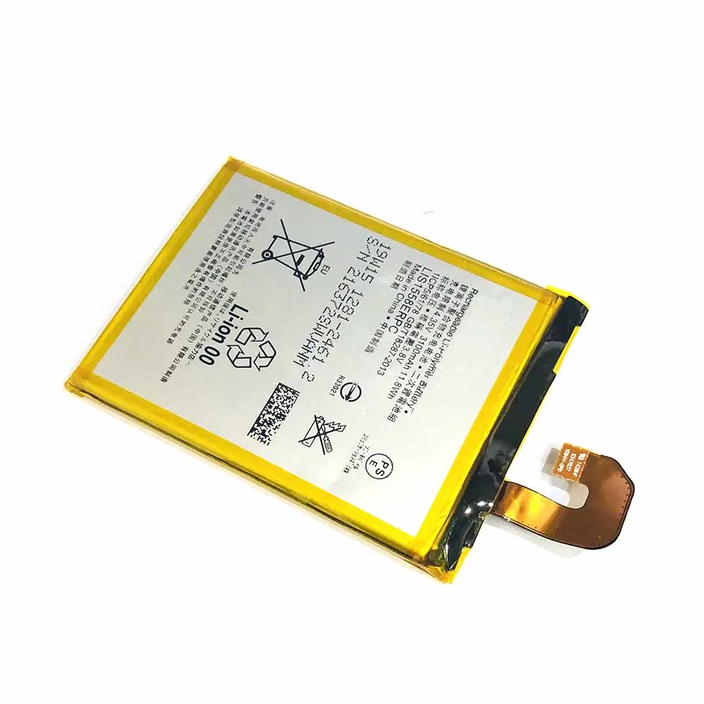 Хорошее качество Высокая Ёмкость LIS1558ERPC для sony Xperia Z3 Батарея L55T D5833 D6616 D6708 L55U D6653 D6603 D6633 D5803 3100 мА-ч