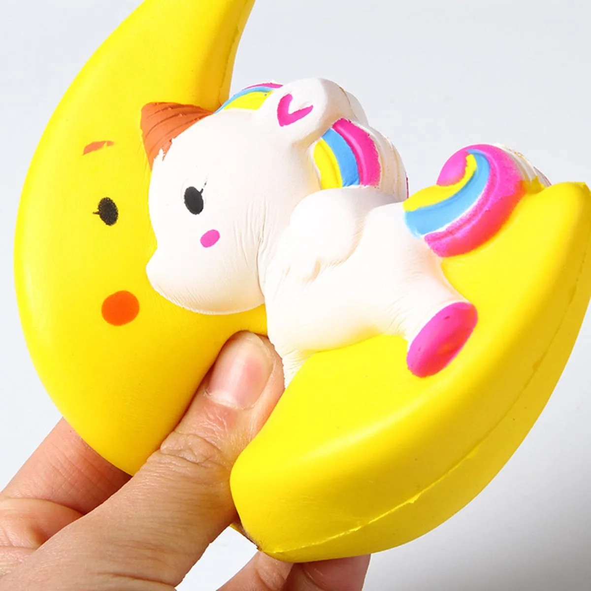 

Squishy Cute Moon Unicorn Scented Cream Slow Rising Squeeze Decompression Toys Best Christmas Gift Super Kawai Soft Comfortable