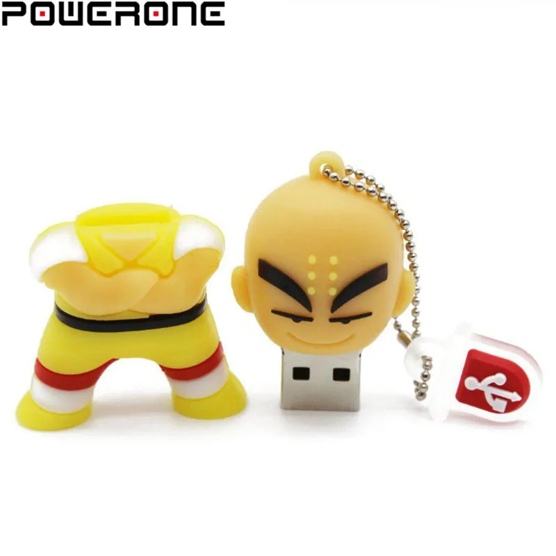 POWEONE продвижение пластиковые dragonball 3d Сон Гоку ручка привод мультфильм USB 2 0 карта