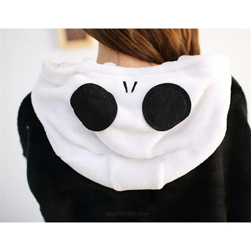 

2020 Halloween Carnival Adult Onesie For Women Skeleton Sleepwear Robe Winter Velvet Kigurumi Jumpsuit One Piece Female Pajamas
