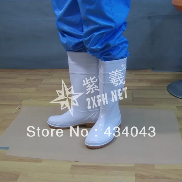 Обувь для работы пищевые сапоги резиновые нескользящая водонепроницаемая обувь
