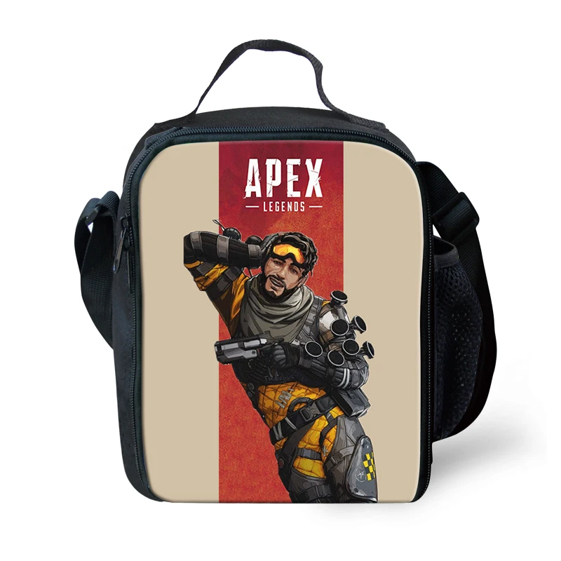 HALYUNASC модная детская изолированная сумка для ланча с принтом APEX