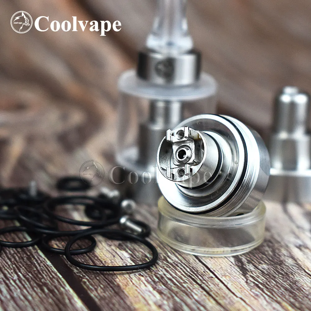 Kayfun lite plus 2021 mtl rta бак атомайзер воздушный перестраиваемый 316ss 22 мм Нижняя