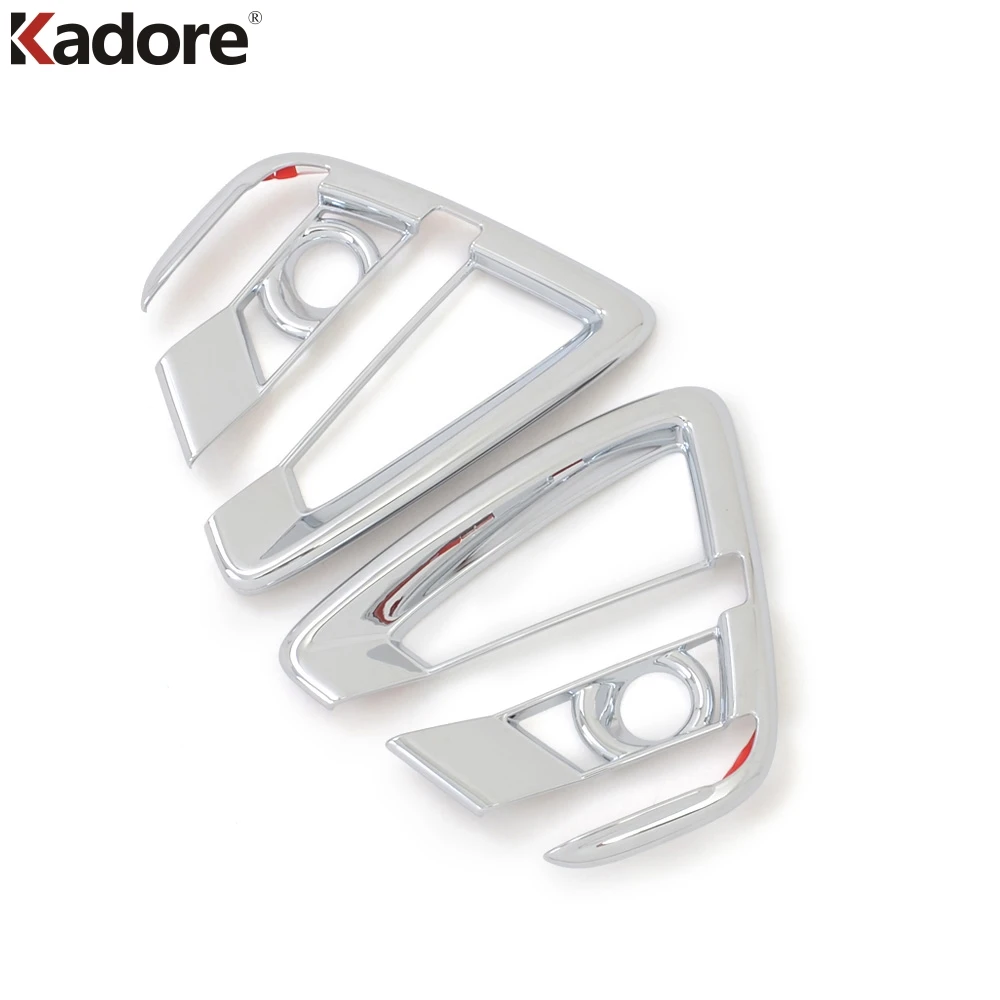 Стайлинг автомобиля для Mazda CX-5 CX5 2016 2017 столб-Фара ABS хром крышка противотуманной