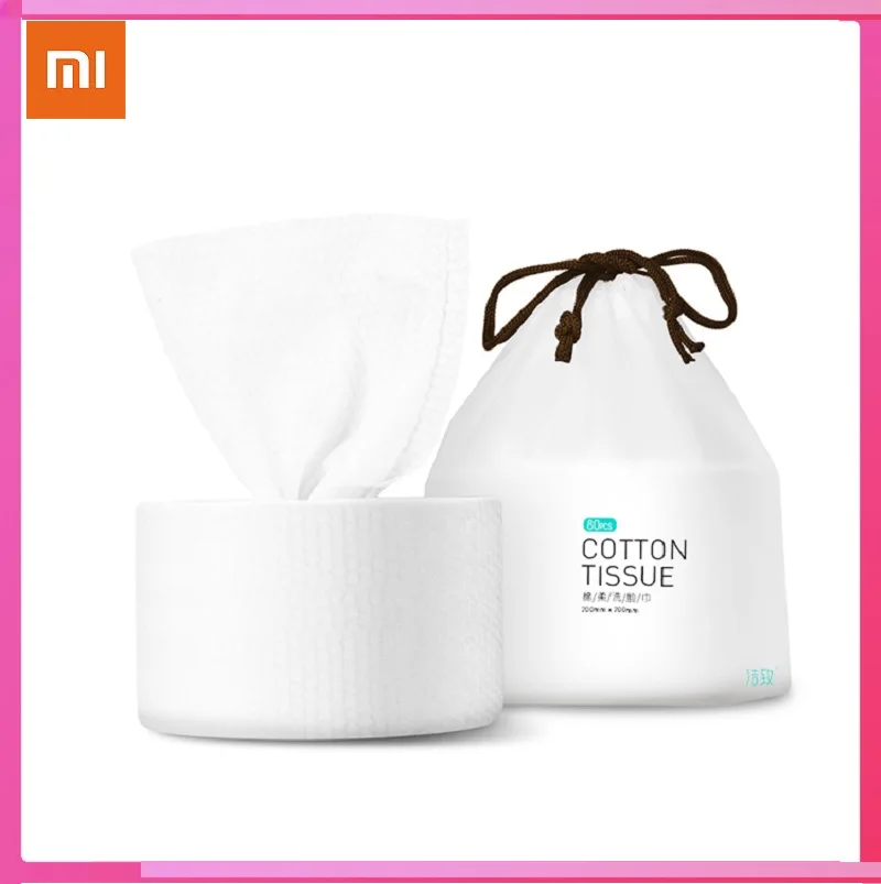

Xiaomi Youpin Jiezhi Disposable Cotton Tissue Roll Type Pure Cotton Face Towel Soft Skin Makeup Cleaning for Baby and Couple